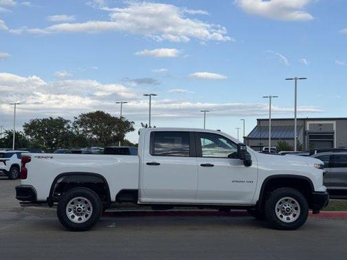 Summit White 2026 Chevrolet Silverado 2500 Crew Cab, Standard Bed, WT, 4WD