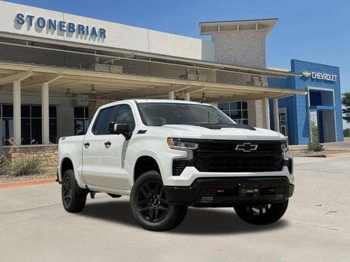 Summit White 2026 Chevrolet Silverado 1500 LT Trail Boss