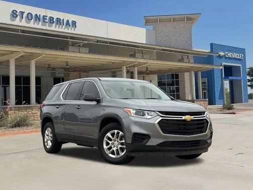 Satin Steel Metallic 2021 Chevrolet Traverse LS