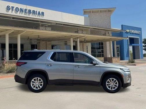 Sterling Gray Metallic 2023 Chevrolet Traverse LS