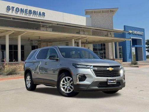 Sterling Gray Metallic 2023 Chevrolet Traverse LS