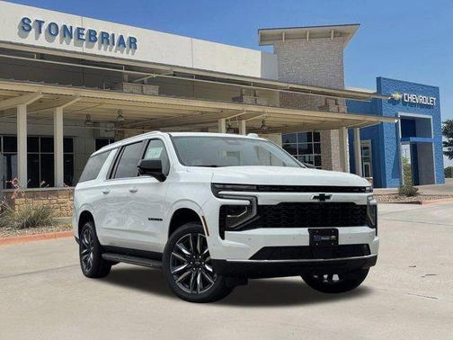 Summit White 2026 Chevrolet Suburban LS