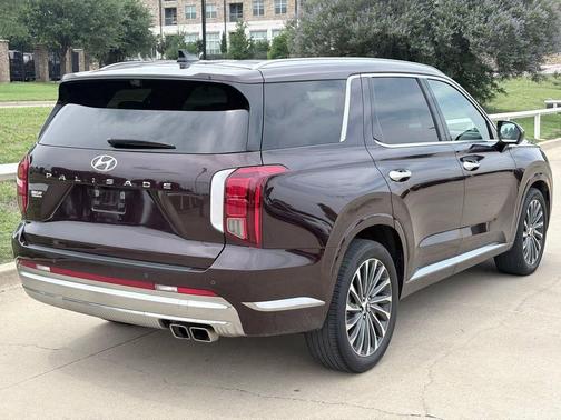 Sierra Burgundy 2024 Hyundai PALISADE Calligraphy