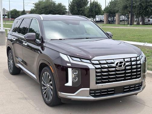 Sierra Burgundy 2024 Hyundai PALISADE Calligraphy