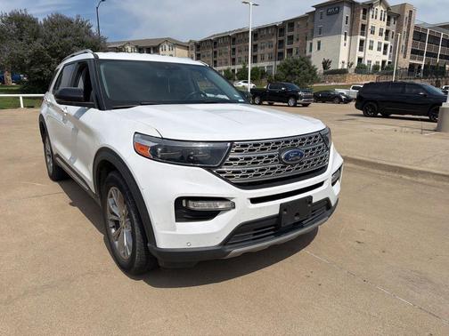 Oxford White 2021 Ford Explorer Limited