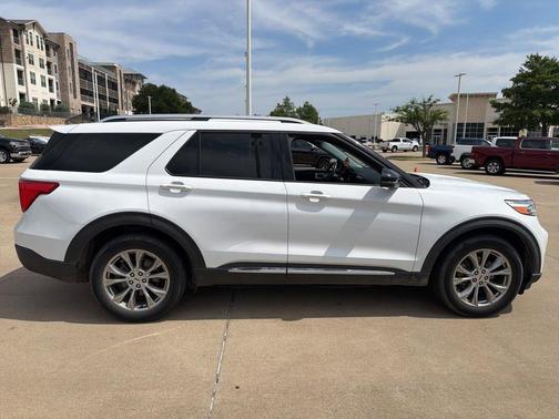 Oxford White 2021 Ford Explorer Limited