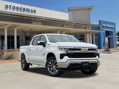 Summit White 2026 Chevrolet Silverado 1500 LT