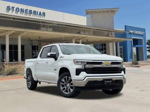 Summit White 2026 Chevrolet Silverado 1500 LT
