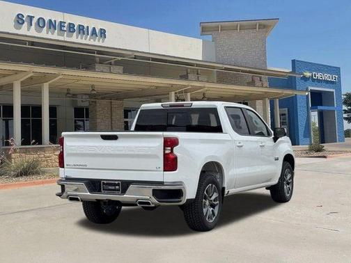 Summit White 2026 Chevrolet Silverado 1500 LT