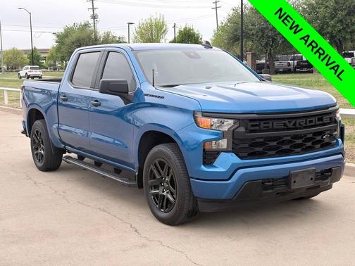 Glacier Blue Metallic 2023 Chevrolet Silverado 1500 Custom