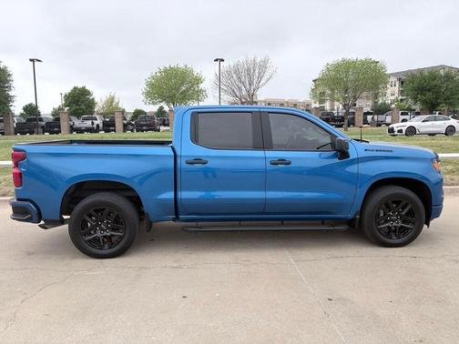 Glacier Blue Metallic 2023 Chevrolet Silverado 1500 Custom