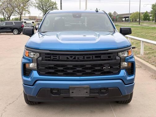 Glacier Blue Metallic 2023 Chevrolet Silverado 1500 Custom