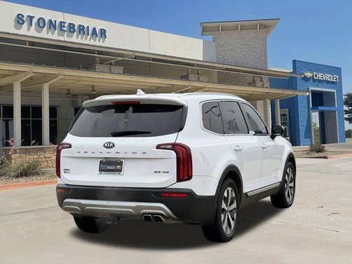 Glacial White Pearl 2021 Kia Telluride EX