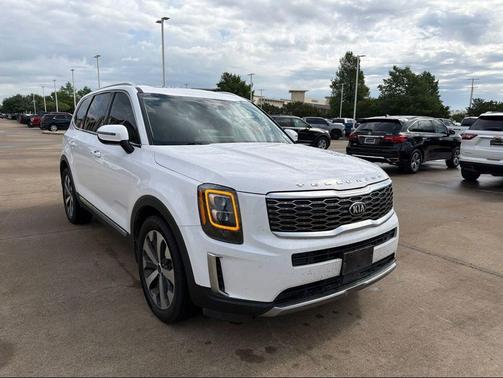 Glacial White Pearl 2021 Kia Telluride EX