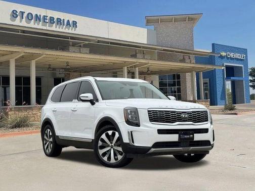 Glacial White Pearl 2021 Kia Telluride EX