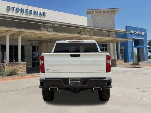 Summit White 2026 Chevrolet Silverado 1500 Custom Trail Boss