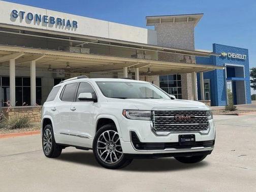 Summit White 2023 GMC Acadia Denali