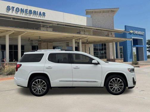 Summit White 2023 GMC Acadia Denali