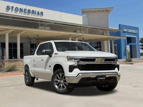 Summit White 2026 Chevrolet Silverado 1500 LT