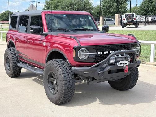 Rapid Red Metallic Tinted Clearcoat 2021 Ford Bronco Wildtrak