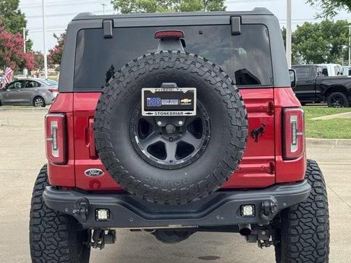 Rapid Red Metallic Tinted Clearcoat 2021 Ford Bronco Wildtrak