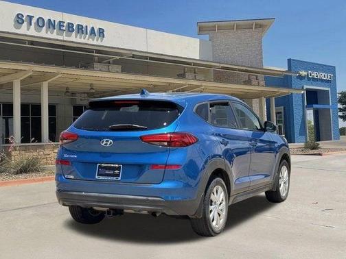 Aqua Blue 2019 Hyundai TUCSON SE