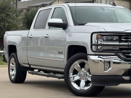 Silver Ice Metallic 2018 Chevrolet Silverado 1500 LTZ