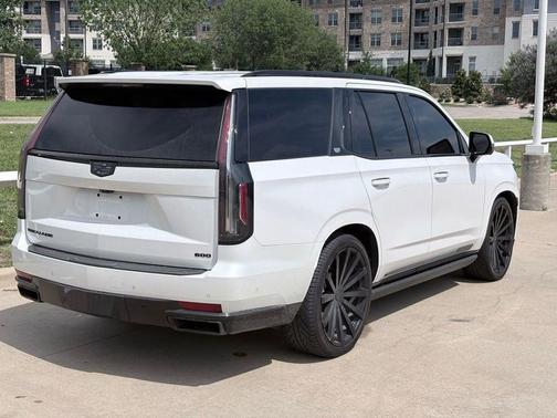 Crystal White Tricoat 2022 Cadillac Escalade Premium Luxury Platinum