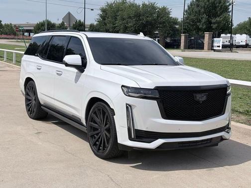 Crystal White Tricoat 2022 Cadillac Escalade Premium Luxury Platinum