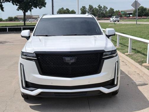 Crystal White Tricoat 2022 Cadillac Escalade Premium Luxury Platinum