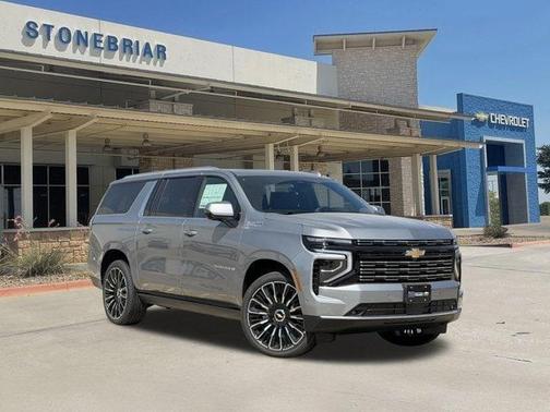 Sterling Gray Metallic 2026 Chevrolet Suburban High Country, 4WD
