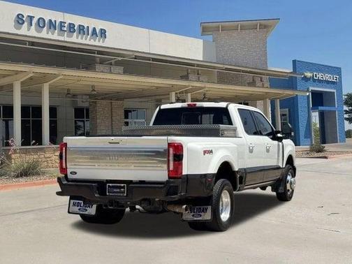 Star White Metallic Tri-Coat 2025 Ford F-350 King Ranch