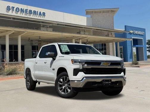 Summit White 2026 Chevrolet Silverado 1500 LT