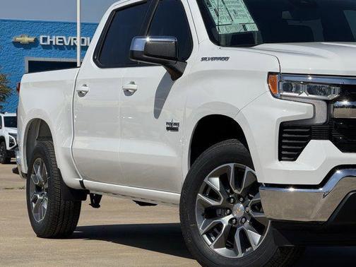 Summit White 2026 Chevrolet Silverado 1500 LT