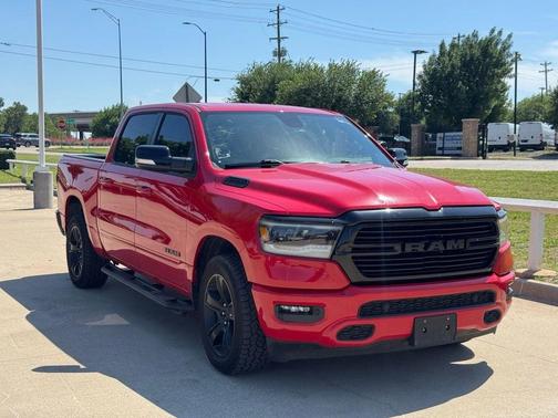 Flame Red Clearcoat 2021 RAM 1500 Lone Star