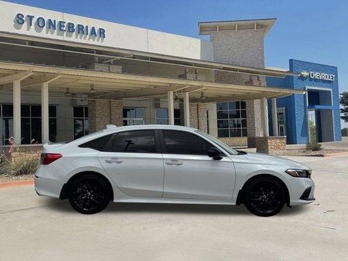 Platinum White Pearl 2022 Honda Civic Sport