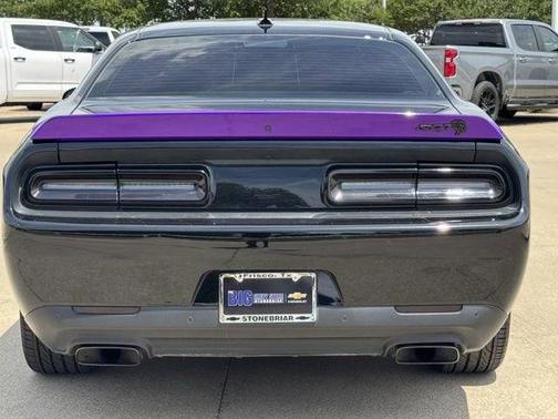 Pitch Black Clearcoat 2023 Dodge Challenger SRT Hellcat