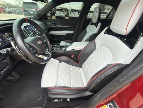 Infrared Tintcoat 2022 Cadillac CT4-V V-Series Blackwing