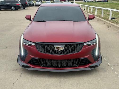 Infrared Tintcoat 2022 Cadillac CT4-V V-Series Blackwing