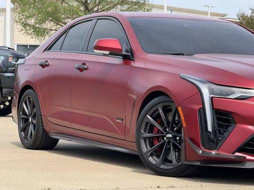Infrared Tintcoat 2022 Cadillac CT4-V V-Series Blackwing