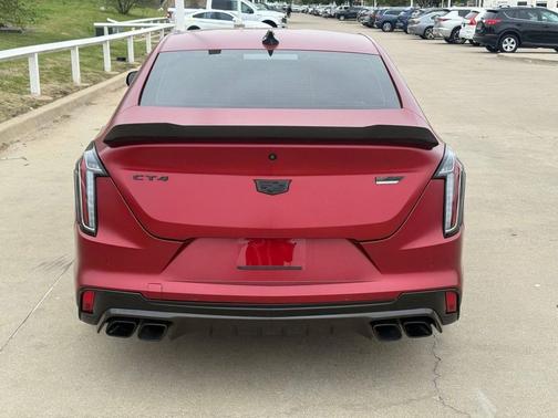 Infrared Tintcoat 2022 Cadillac CT4-V V-Series Blackwing