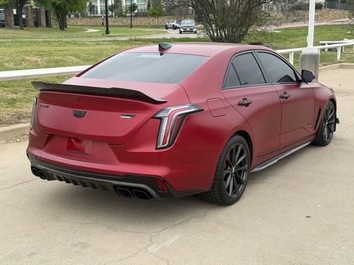 Infrared Tintcoat 2022 Cadillac CT4-V V-Series Blackwing