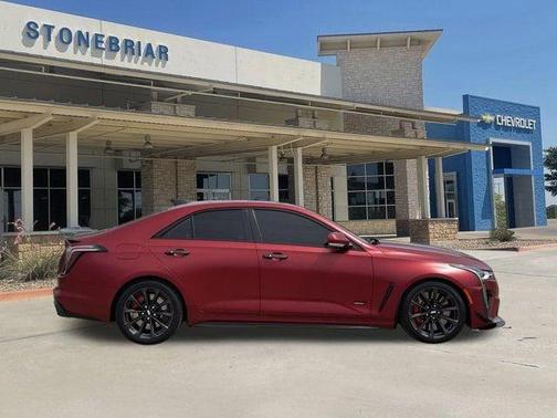 Infrared Tintcoat 2022 Cadillac CT4-V V-Series Blackwing