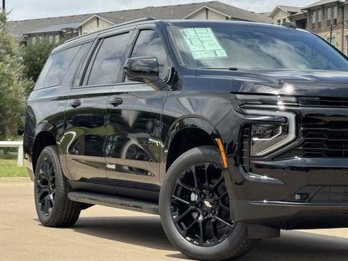 Black 2026 Chevrolet Suburban RST