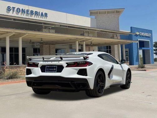 Arctic White 2026 Chevrolet Corvette Stingray w/3LT