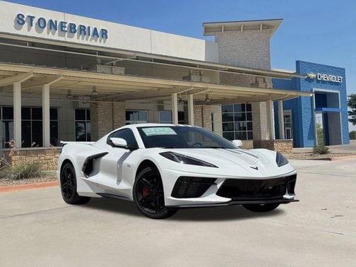 Arctic White 2026 Chevrolet Corvette Stingray w/3LT