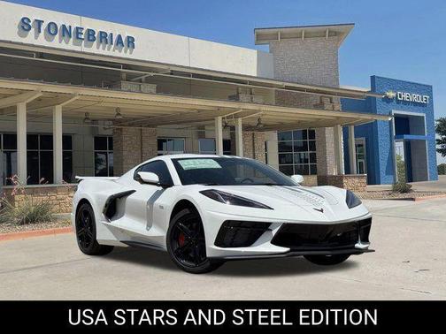 Arctic White 2026 Chevrolet Corvette Stingray w/3LT
