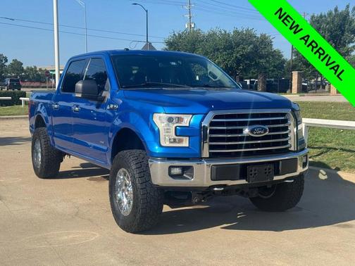 Blue 2016 Ford F-150 XLT