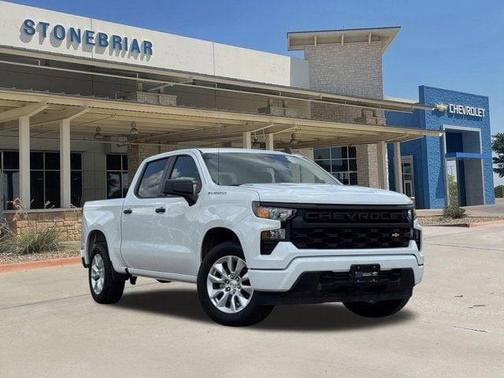 Summit White 2026 Chevrolet Silverado 1500 Custom