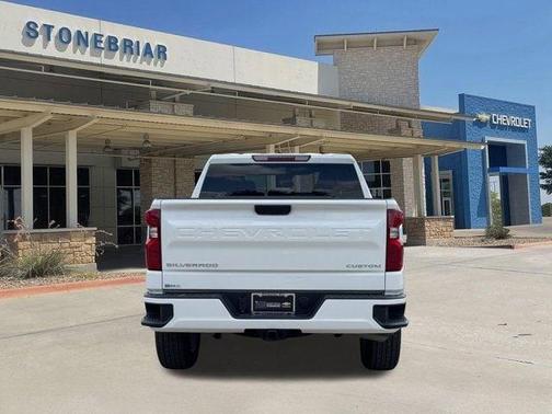 Summit White 2026 Chevrolet Silverado 1500 Custom